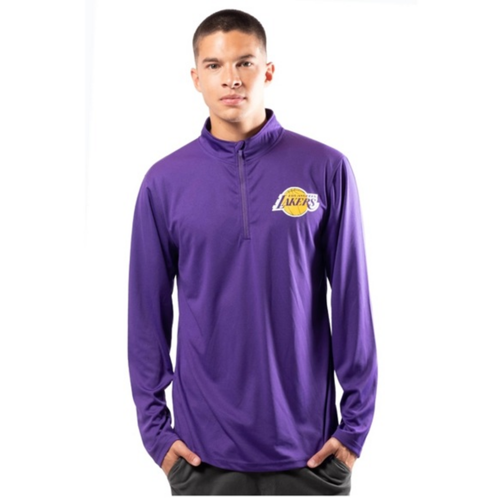 NBA Los Angeles‎ Lakers Men's Quarter Zip Quick Dry
Long sleeve pullover Medium